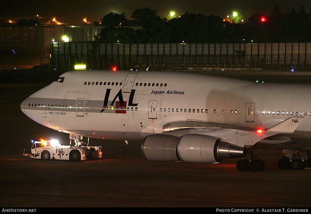Aircraft Photo of JA8910 | Boeing 747-446 | Japan Airlines - JAL | AirHistory.net #69488