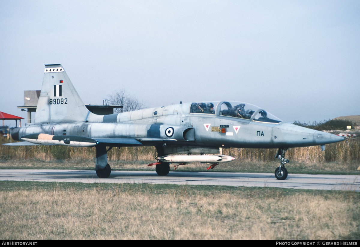 Aircraft Photo of 89092 | Northrop F-5B Freedom Fighter | Greece - Air Force | AirHistory.net #69491