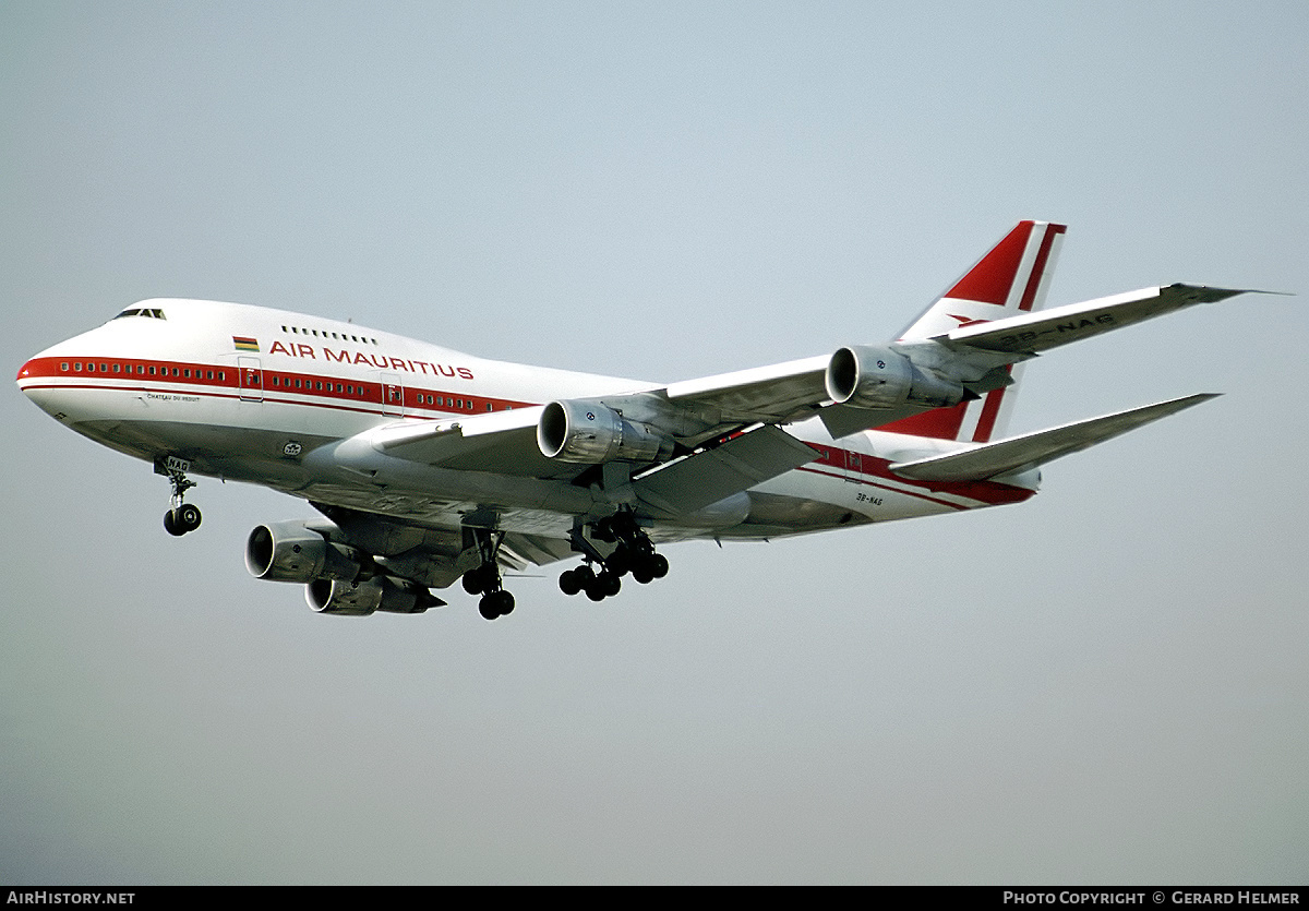 Aircraft Photo of 3B-NAG | Boeing 747SP-44 | Air Mauritius | AirHistory.net #69500