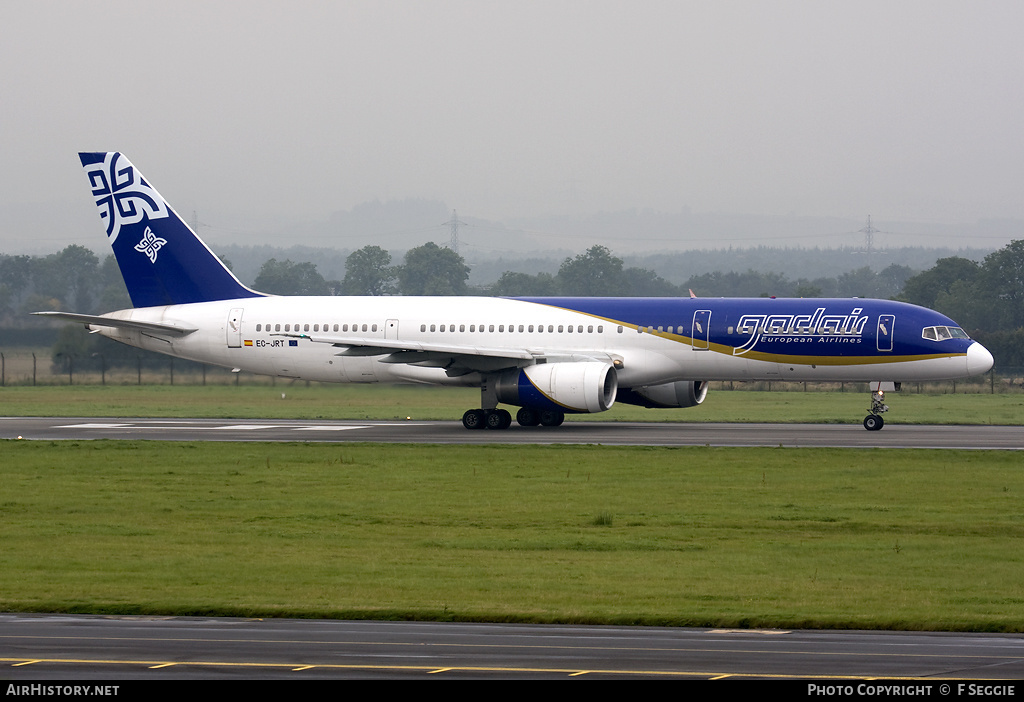 Aircraft Photo of EC-JRT | Boeing 757-236 | Gadair European Airlines | AirHistory.net #69517