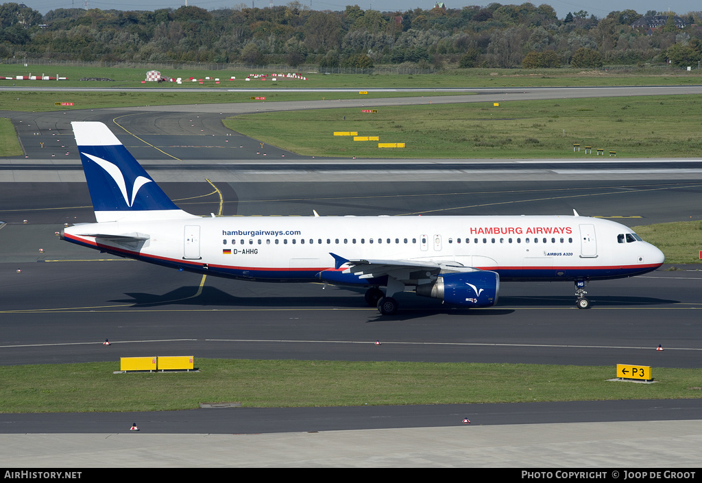 Aircraft Photo of D-AHHG | Airbus A320-214 | Hamburg Airways | AirHistory.net #69518