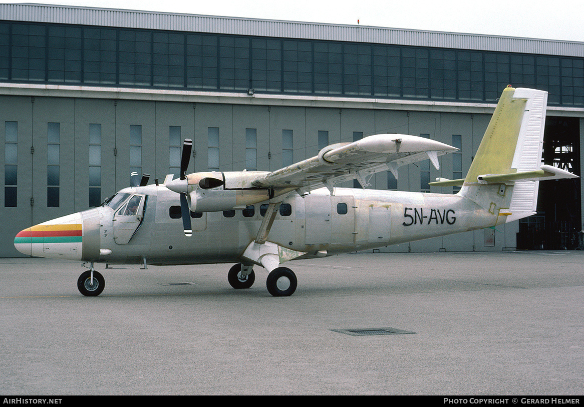 Aircraft Photo of 5N-AVG | De Havilland Canada DHC-6-300 Twin Otter | AirHistory.net #69524