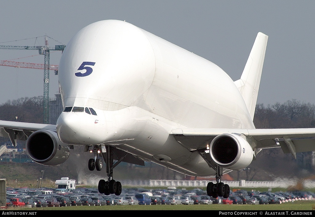 Aircraft Photo of F-GSTF | Airbus A300B4-608ST Beluga (Super Transporter) | Airbus Transport International | AirHistory.net #69530