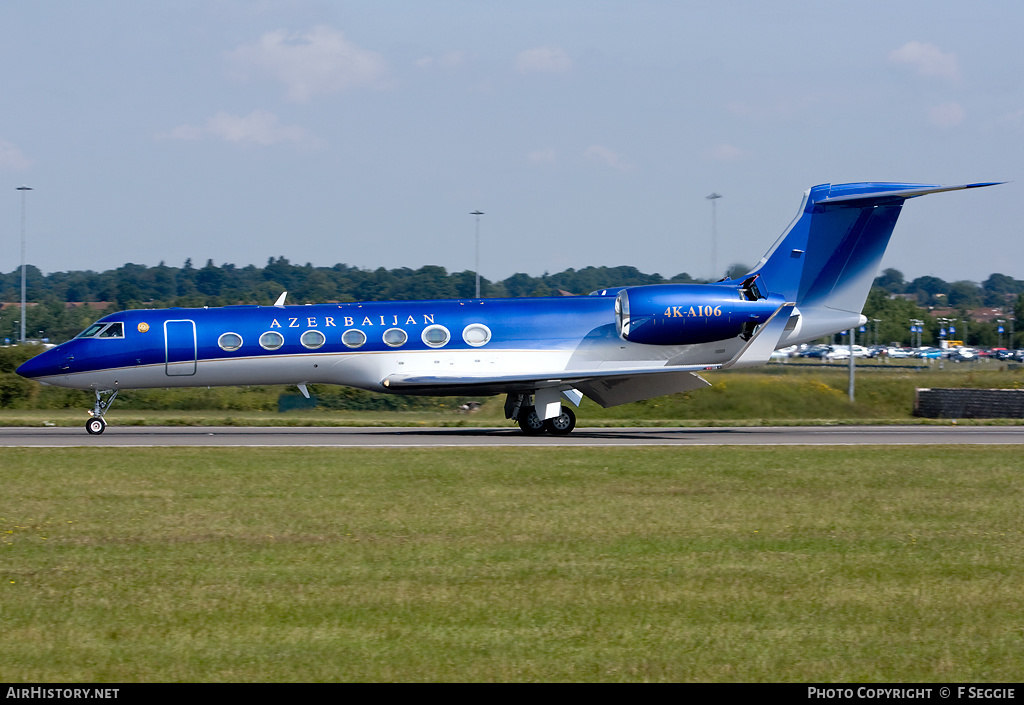 Aircraft Photo of 4K-AI06 | Gulfstream Aerospace G-V-SP Gulfstream G550 | Azerbaijan Government | AirHistory.net #69549