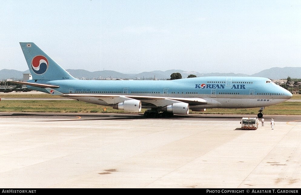 Aircraft Photo of HL7481 | Boeing 747-4B5 | Korean Air | AirHistory.net #69581