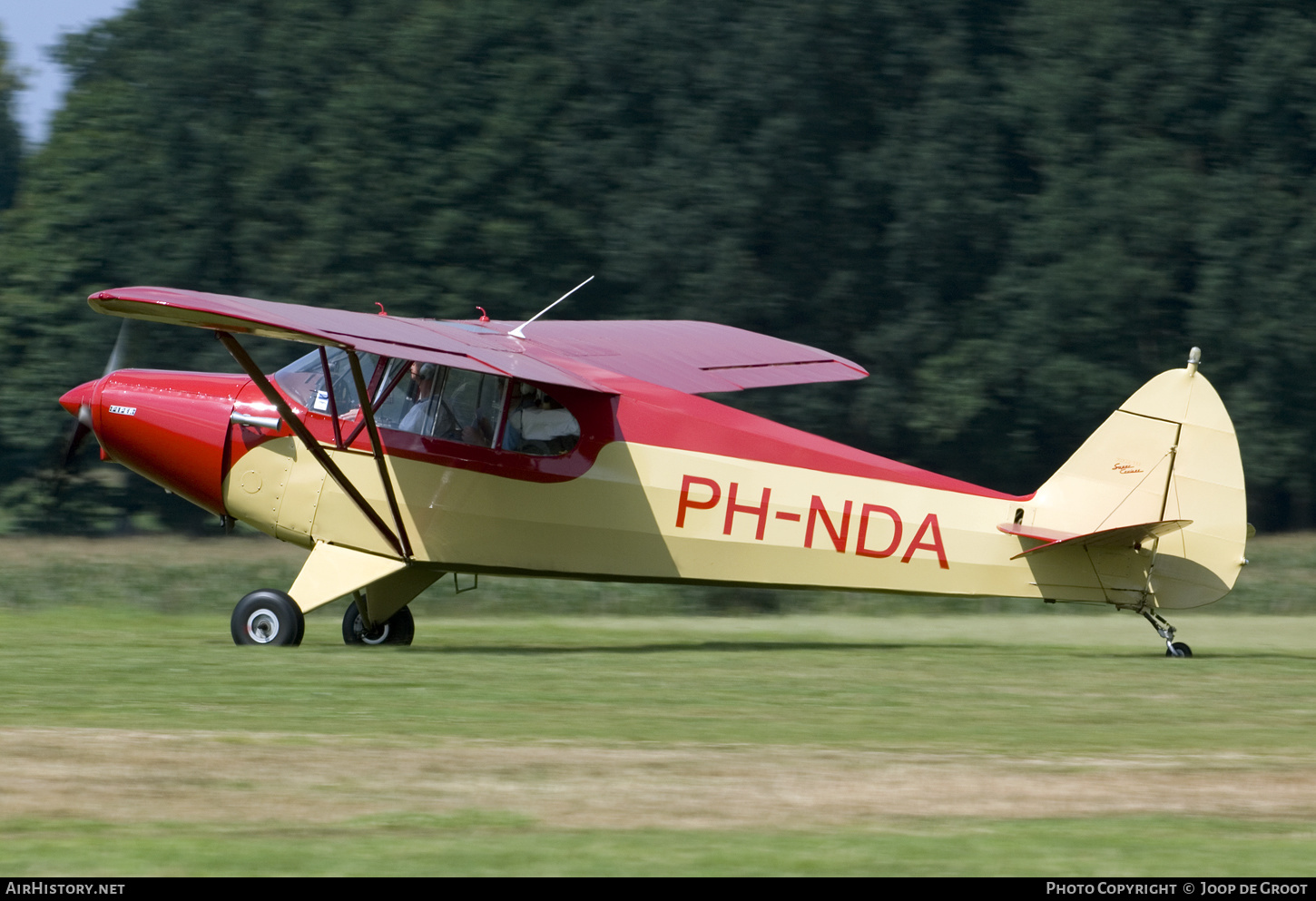 Aircraft Photo of PH-NDA | Piper PA-12 Super Cruiser | AirHistory.net #69592