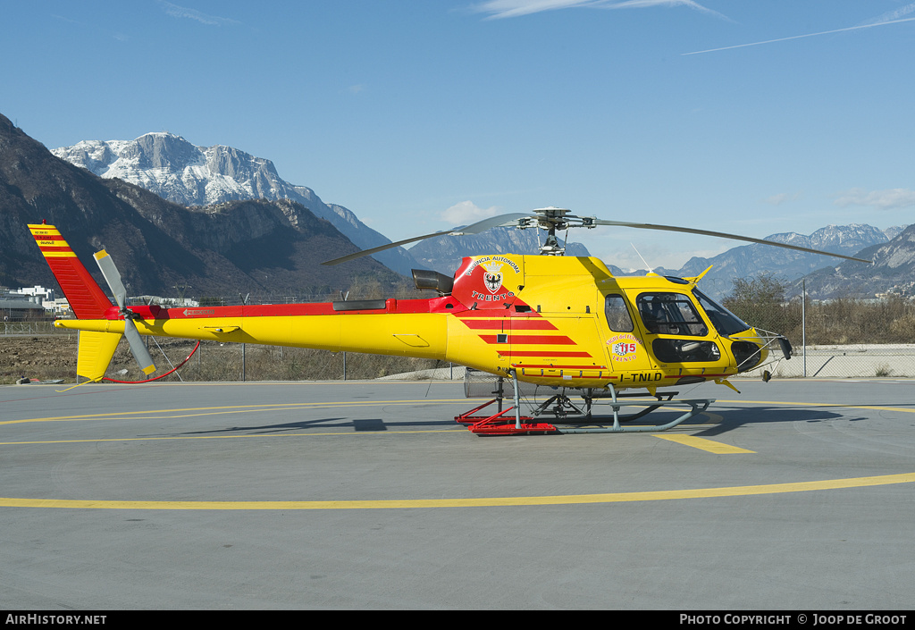 Aircraft Photo of I-TNLD | Eurocopter AS-350B-3 Ecureuil | Provincia Autonoma Trento | AirHistory.net #69594