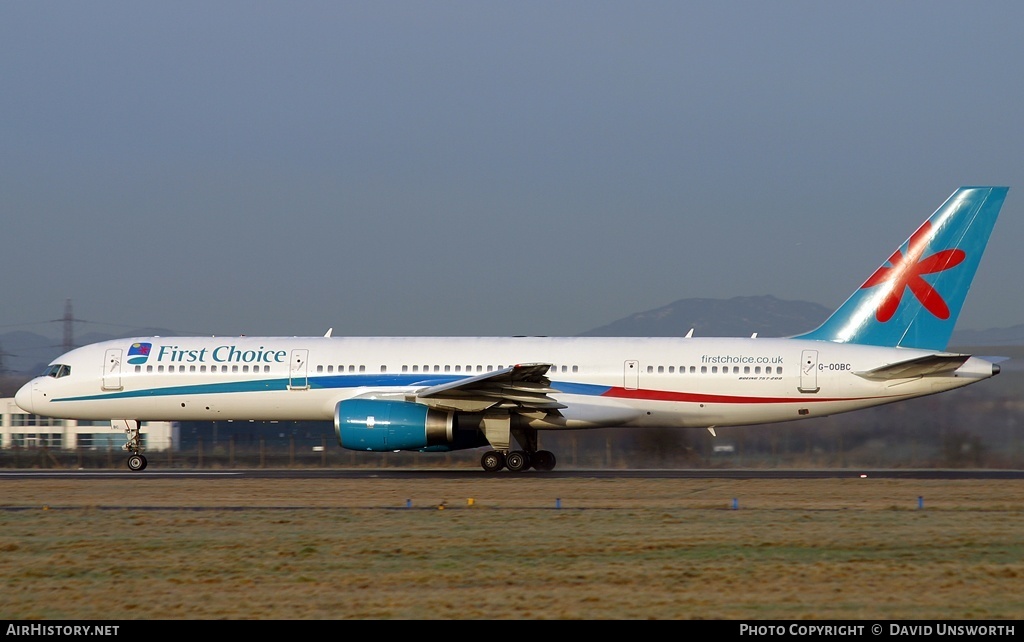 Aircraft Photo of G-OOBC | Boeing 757-28A | First Choice Airways | AirHistory.net #69595