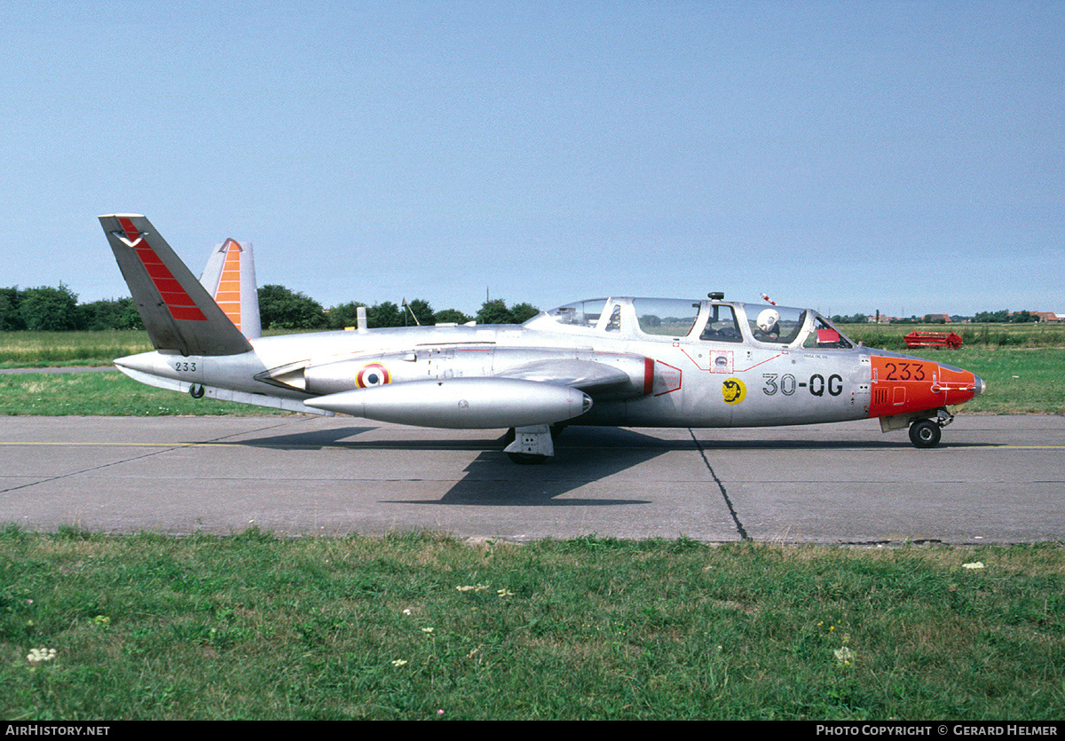 Aircraft Photo of 233 | Fouga CM-170R Magister | France - Air Force | AirHistory.net #69612