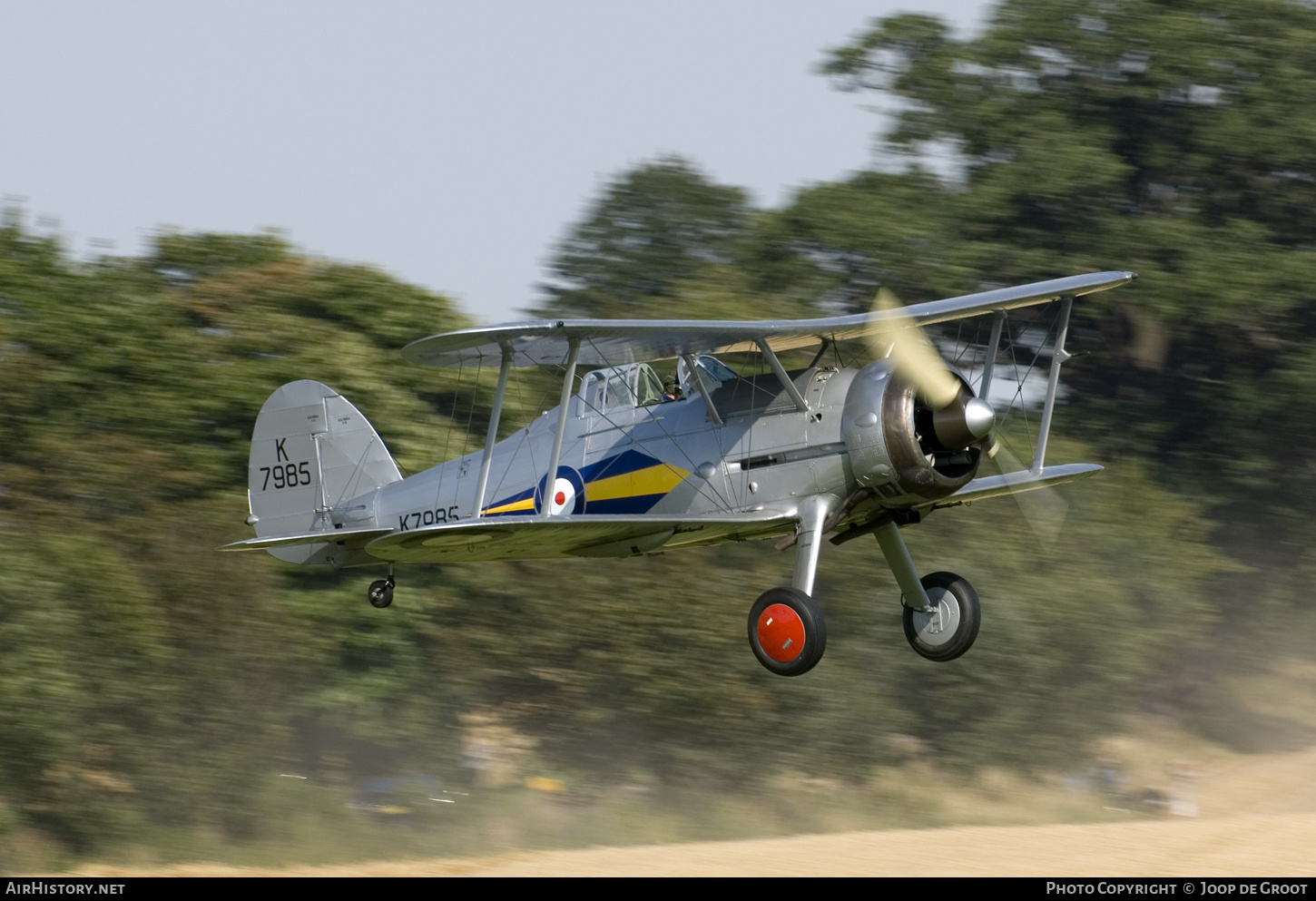 Aircraft Photo of G-AMRK / K7985 | Gloster Gladiator Mk1 | UK - Air Force | AirHistory.net #69613
