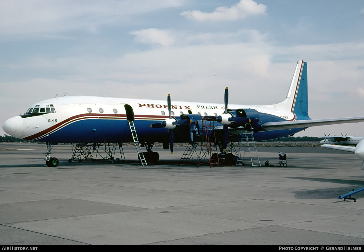 Aircraft Photo of EX-75825 | Ilyushin Il-18Gr | Fresh Air | AirHistory.net #69618