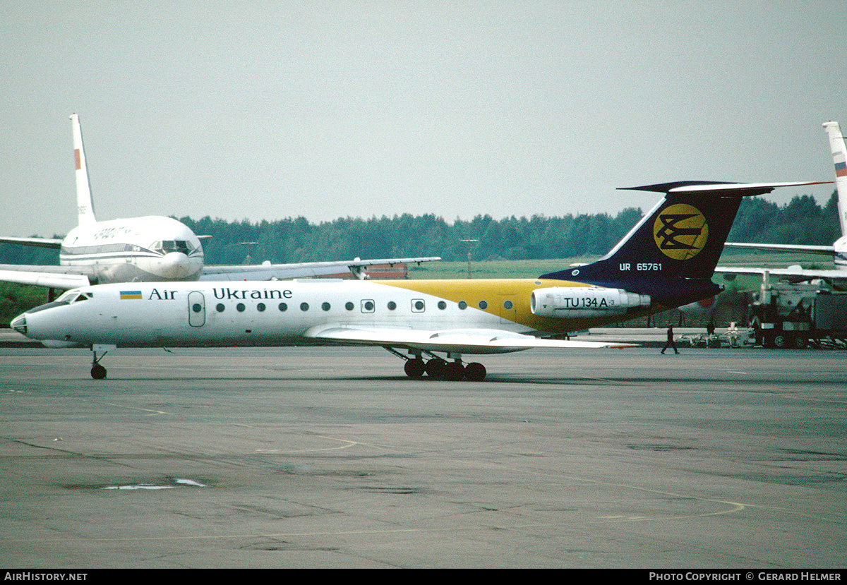 Aircraft Photo of UR-65761 | Tupolev Tu-134A-3 | Air Ukraine | AirHistory.net #69630