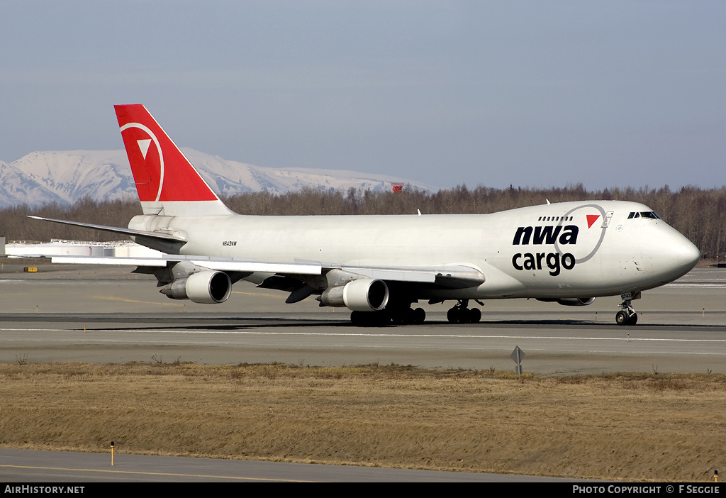 Aircraft Photo of N643NW | Boeing 747-249F/SCD | Northwest Airlines Cargo | AirHistory.net #69635