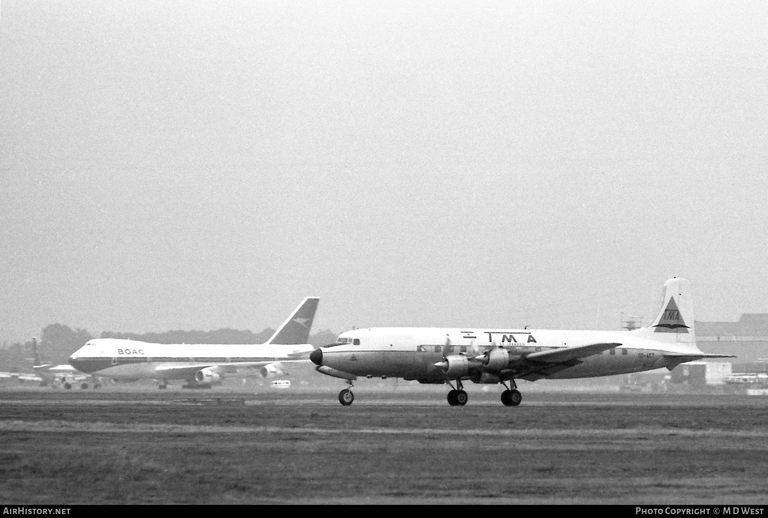 Aircraft Photo of OD-AET | Douglas DC-6B(F) | TMA of Lebanon - Trans Mediterranean Airways | AirHistory.net #69642
