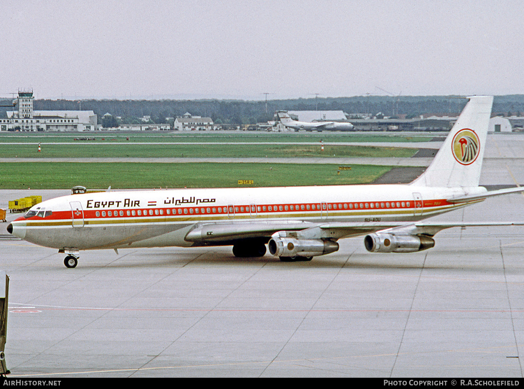 Aircraft Photo of SU-AOU | Boeing 707-366C | EgyptAir | AirHistory.net #69646