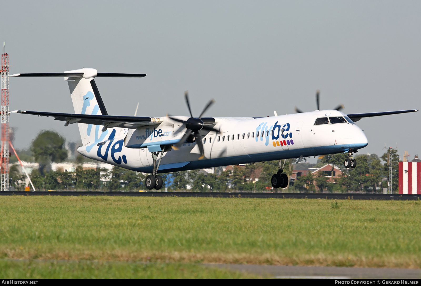 Aircraft Photo of G-ECOJ | Bombardier DHC-8-402 Dash 8 | Flybe | AirHistory.net #69649