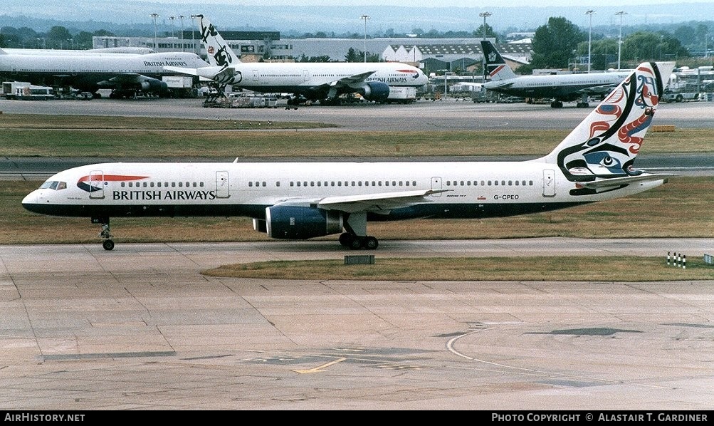 Aircraft Photo of G-CPEO | Boeing 757-236 | British Airways | AirHistory.net #69652