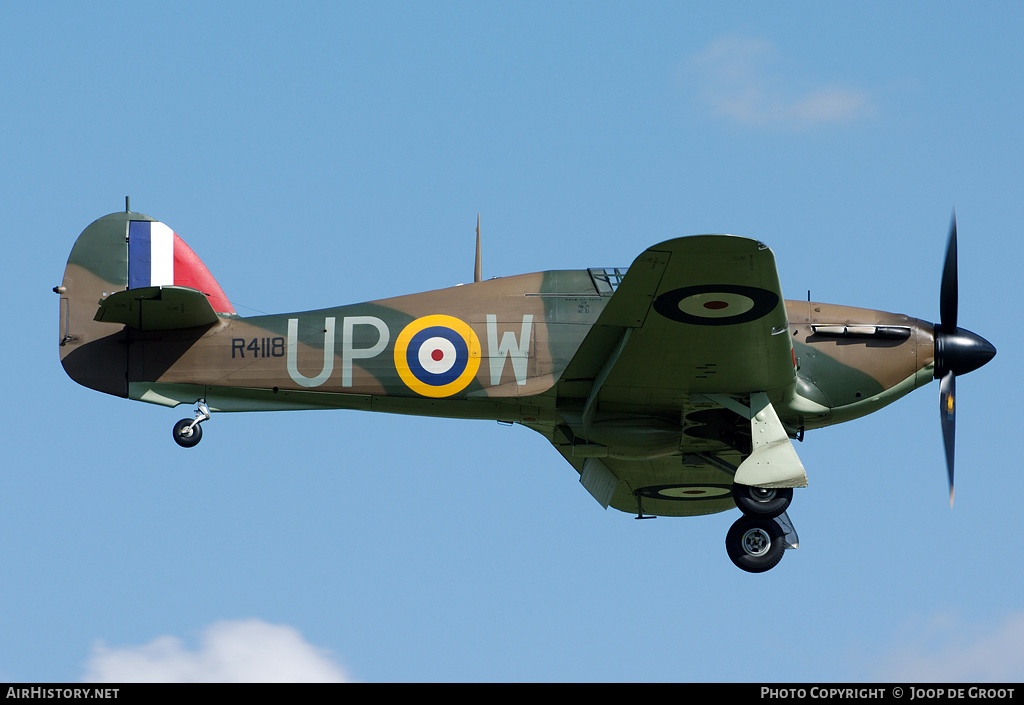 Aircraft Photo of G-HUPW | Hawker Hurricane Mk1 | AirHistory.net #69662