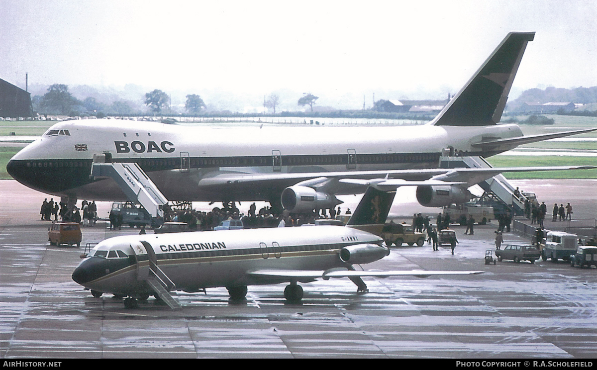 Aircraft Photo of G-AWNC | Boeing 747-136 | BOAC - British Overseas Airways Corporation | AirHistory.net #69668