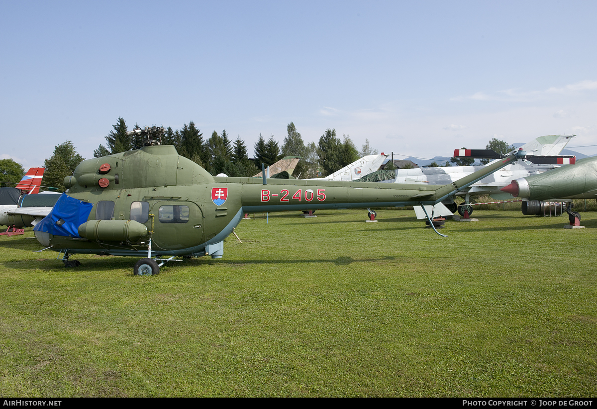 Aircraft Photo of B-2405 | Mil Mi-2 | Slovakia - Police | AirHistory.net #69670