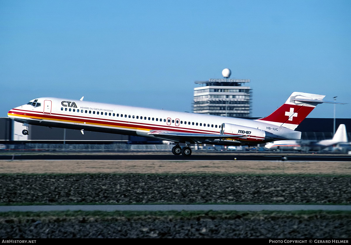 Aircraft Photo of HB-IUC | McDonnell Douglas MD-87 (DC-9-87) | CTA - Compagnie de Transport Aérien | AirHistory.net #69672