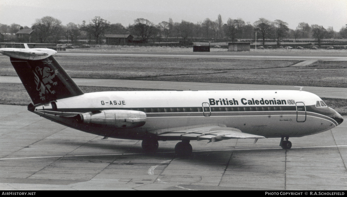 Aircraft Photo of G-ASJE | BAC 111-201AC One-Eleven | British Caledonian Airways | AirHistory.net #69673