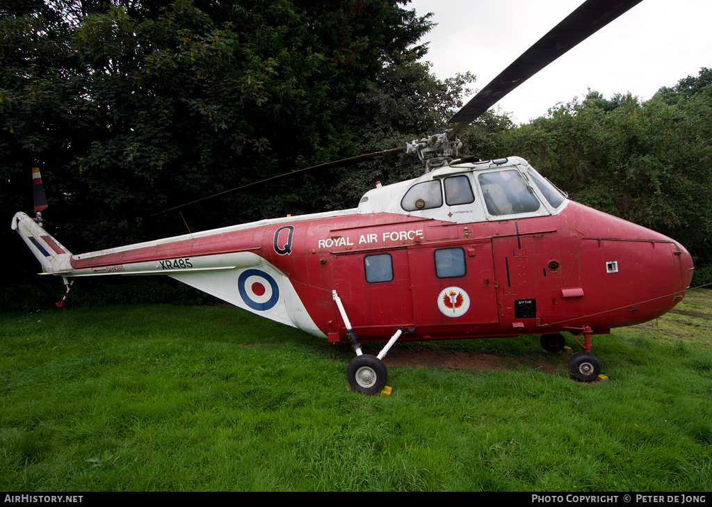 Aircraft Photo of XR485 | Westland WS-55-3 Whirlwind HAR10 | UK - Air Force | AirHistory.net #69689