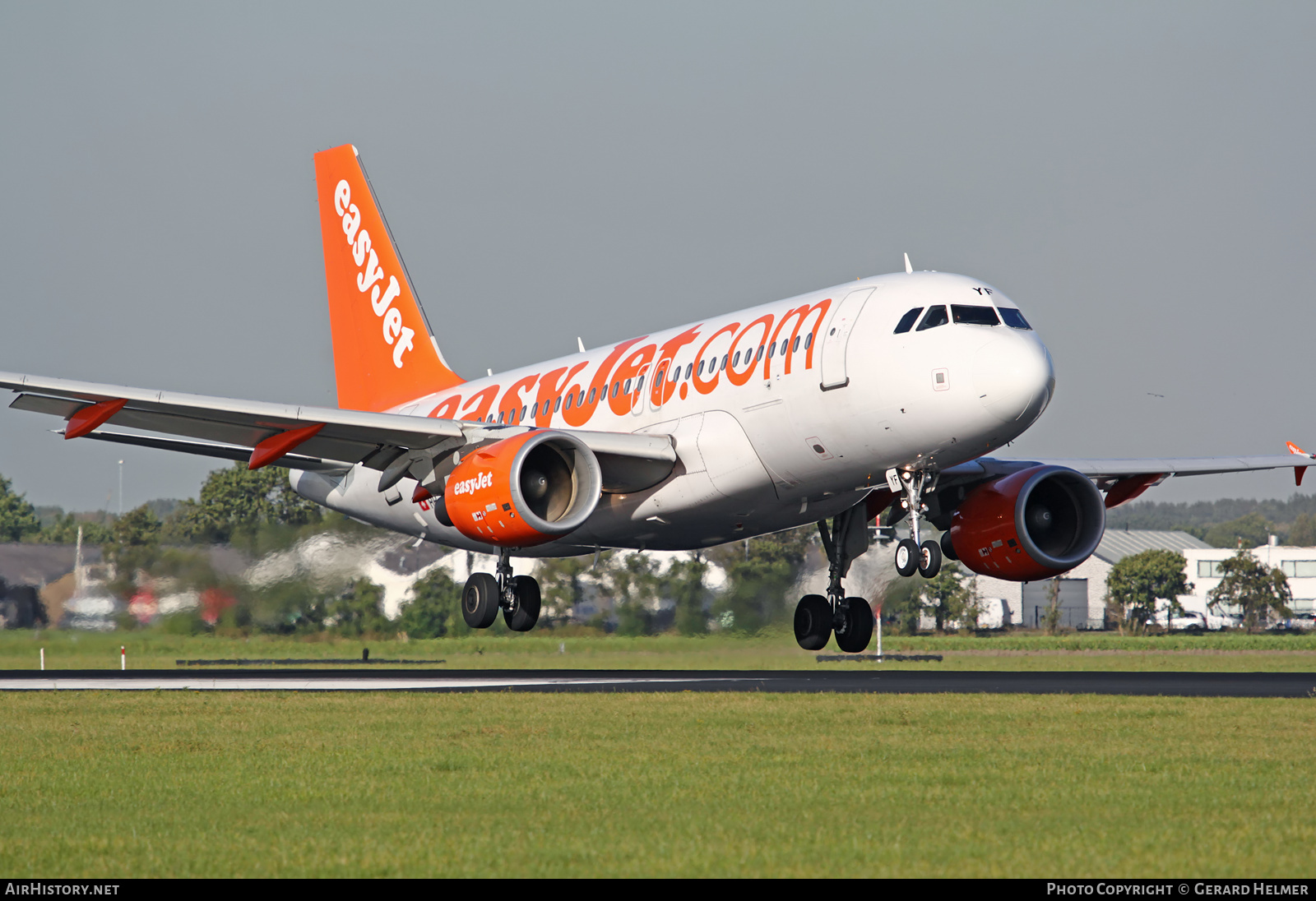 Aircraft Photo of HB-JYF | Airbus A319-111 | EasyJet | AirHistory.net #69710