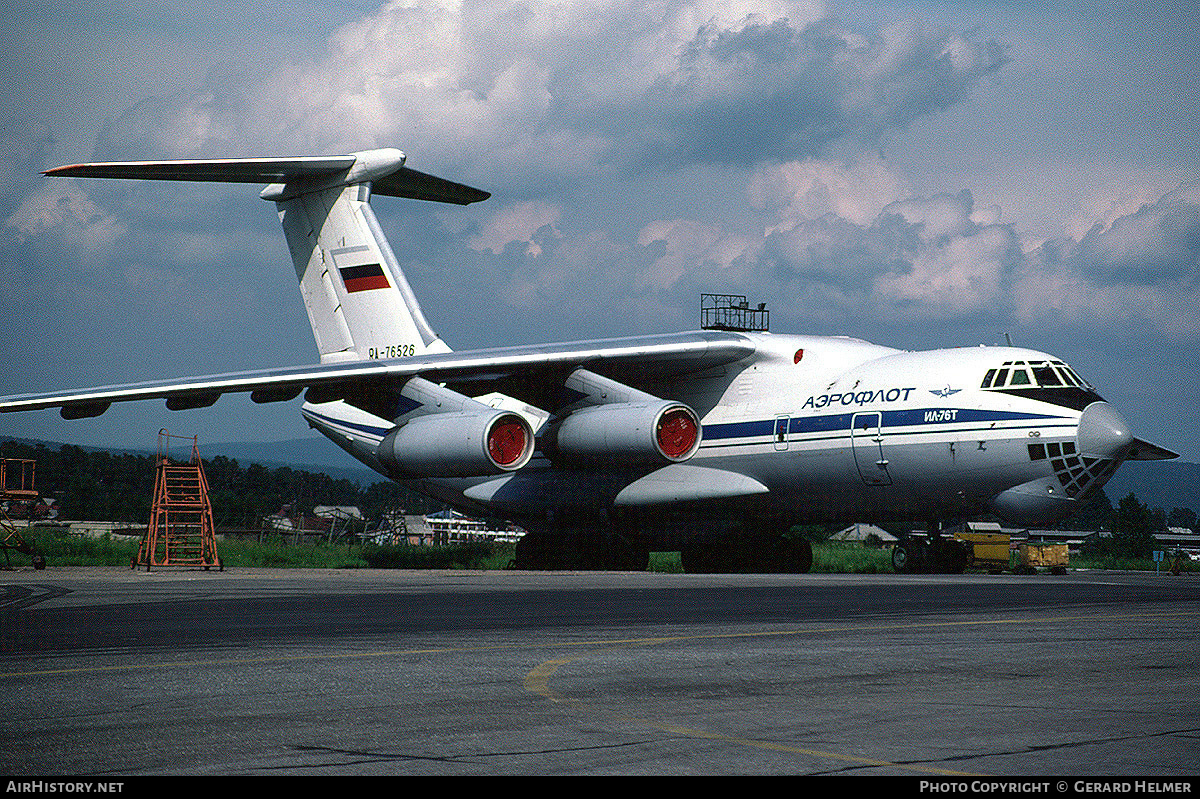 Aircraft Photo of RA-76526 | Ilyushin Il-76T | Aeroflot | AirHistory.net #69713