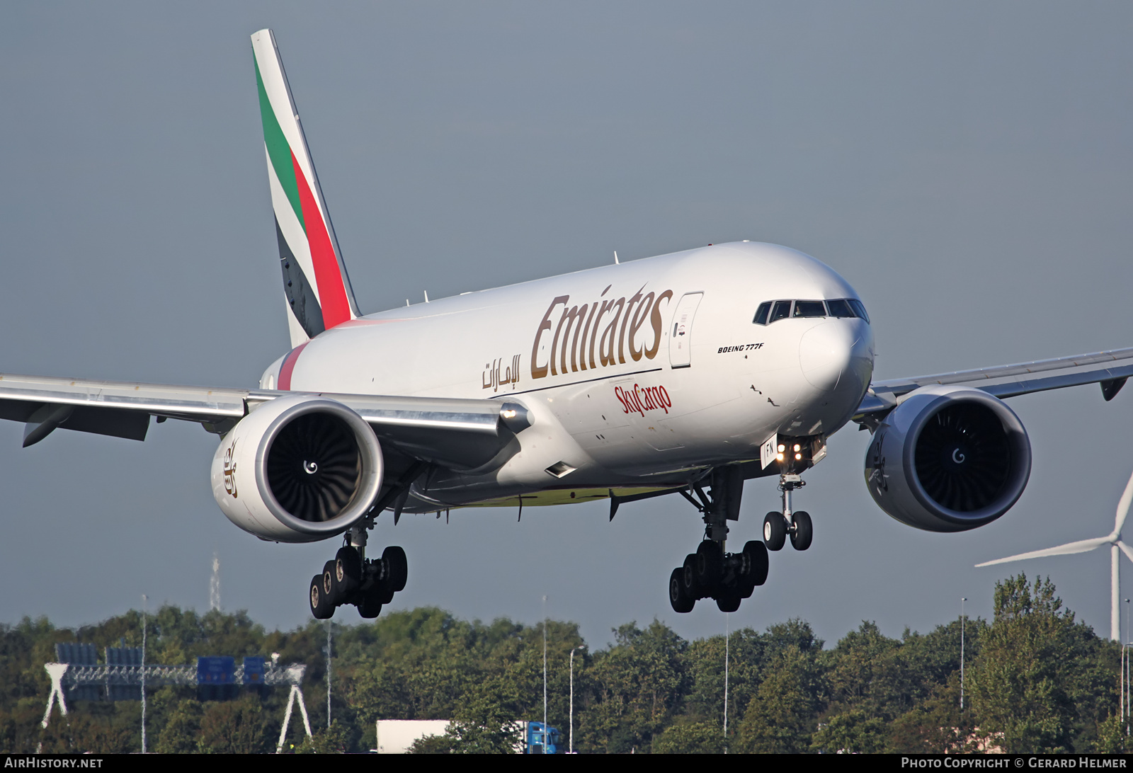 Aircraft Photo of A6-EFN | Boeing 777-F1H | Emirates SkyCargo | AirHistory.net #69719