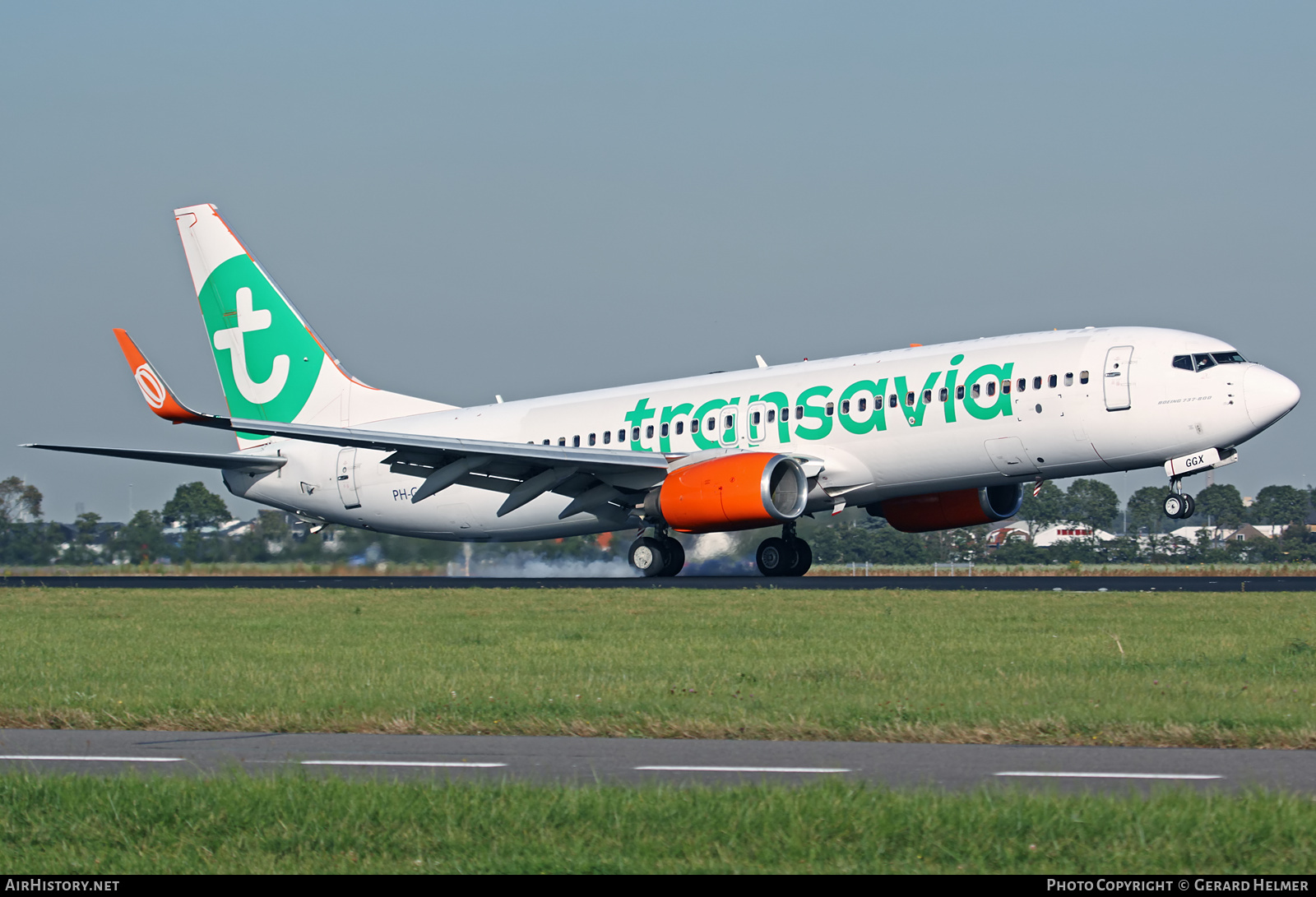 Aircraft Photo of PH-GGX | Boeing 737-8EH | Transavia | AirHistory.net #69723