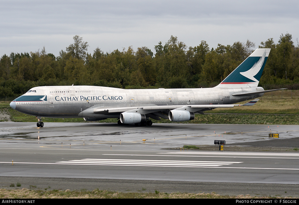 Aircraft Photo of B-HUS | Boeing 747-444(BCF) | Cathay Pacific Airways Cargo | AirHistory.net #69724