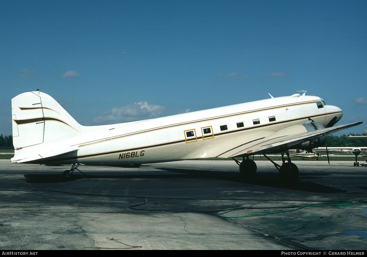 Aircraft Photo of N168LG | Douglas DC-3-201F | AirHistory.net #69727