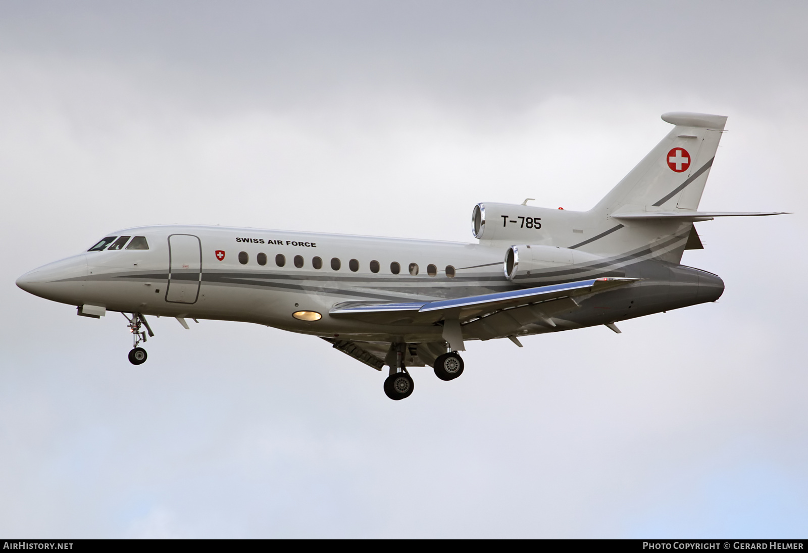 Aircraft Photo of T-785 | Dassault Falcon 900EX EASy | Switzerland - Air Force | AirHistory.net #69729