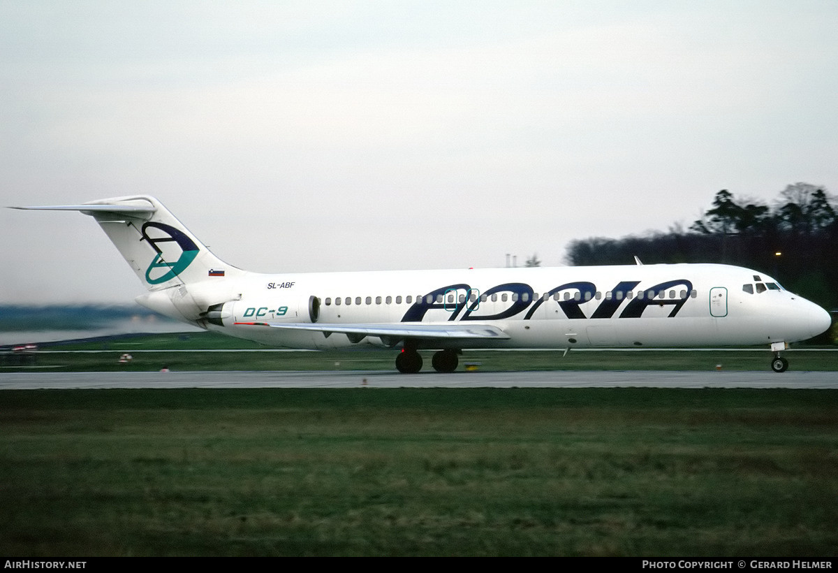 Aircraft Photo of SL-ABF | McDonnell Douglas DC-9-32 | Adria Airways | AirHistory.net #69739