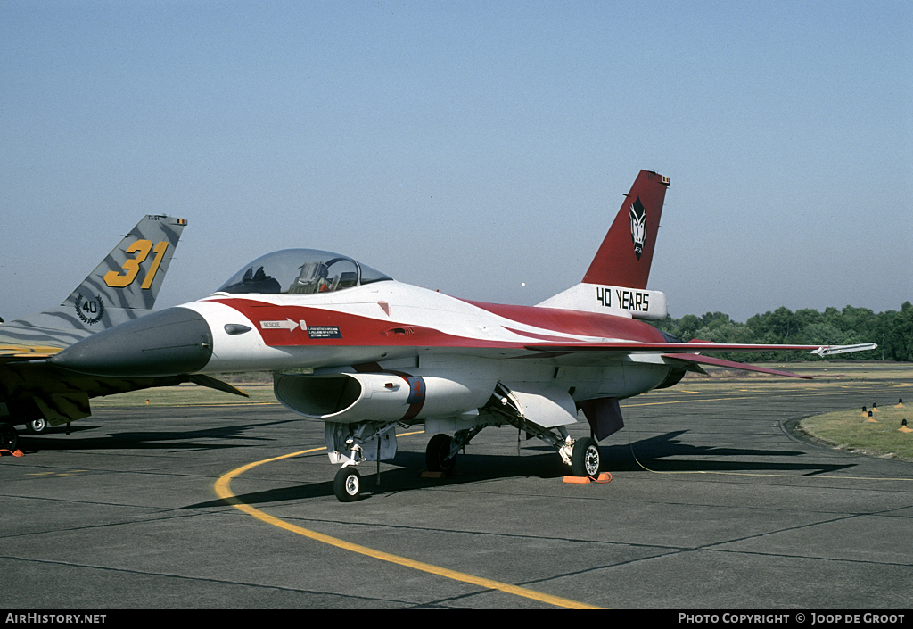 Aircraft Photo of FA-91 | General Dynamics F-16A Fighting Falcon | Belgium - Air Force | AirHistory.net #69748
