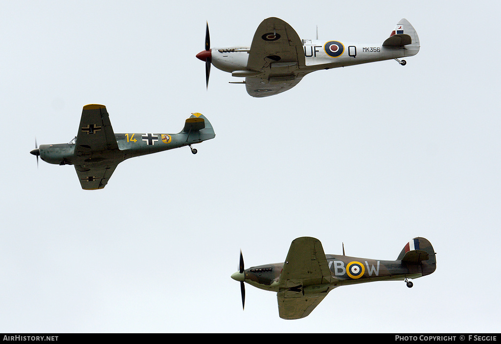 Aircraft Photo of MK356 | Supermarine 361 Spitfire LF9C | UK - Air Force | AirHistory.net #69752