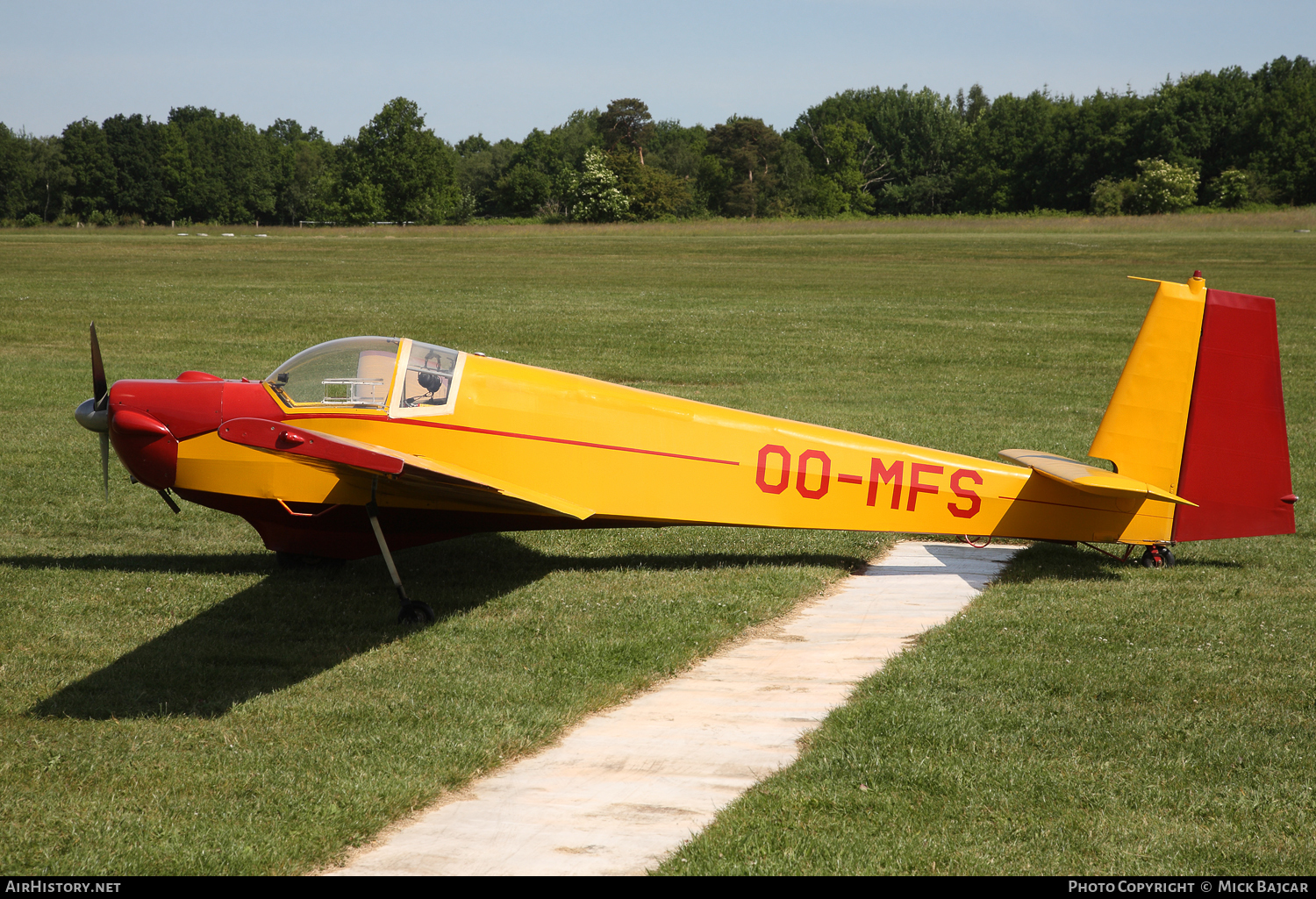 Aircraft Photo of OO-MFS | Scheibe SF-25C Falke | AirHistory.net #69756