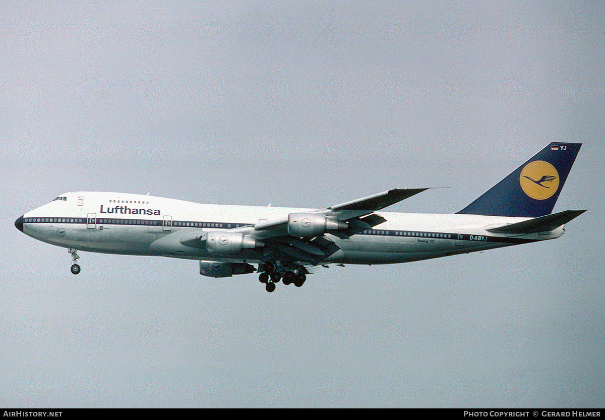 Aircraft Photo of D-ABYJ | Boeing 747-230BM | Lufthansa | AirHistory.net #69765