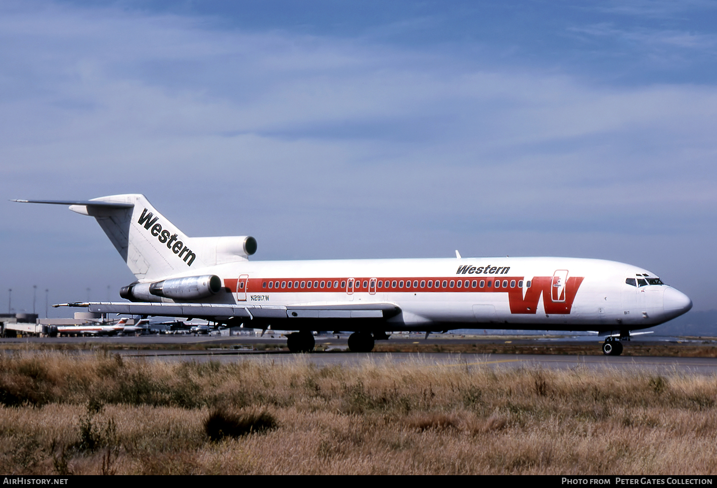 Aircraft Photo of N2817W | Boeing 727-247/Adv | Western Airlines | AirHistory.net #69770