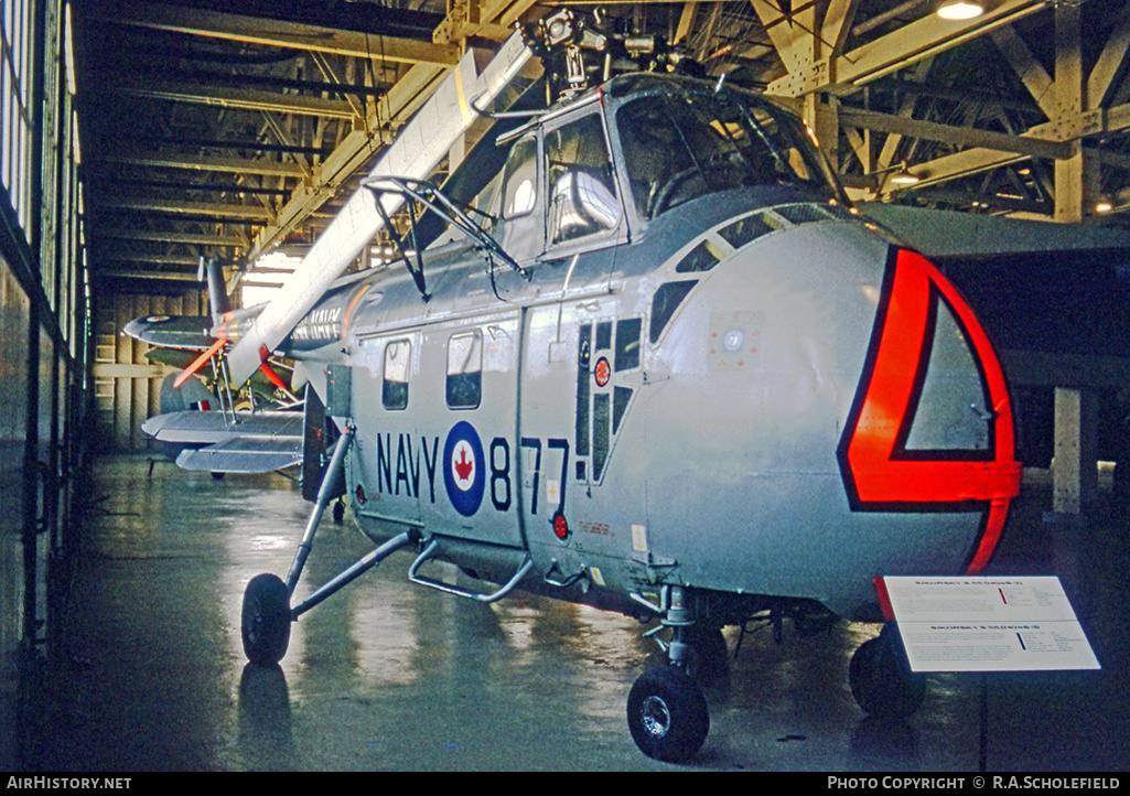 Aircraft Photo of 55877 | Sikorsky HO4S-3 Horse (S-55B) | Canada - Navy | AirHistory.net #69776