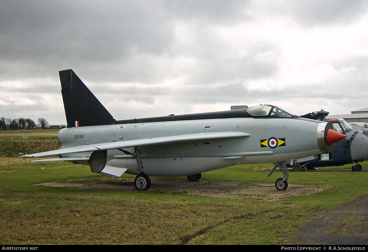 Aircraft Photo of ZF583 | English Electric Lightning F53 | UK - Air Force | AirHistory.net #69782