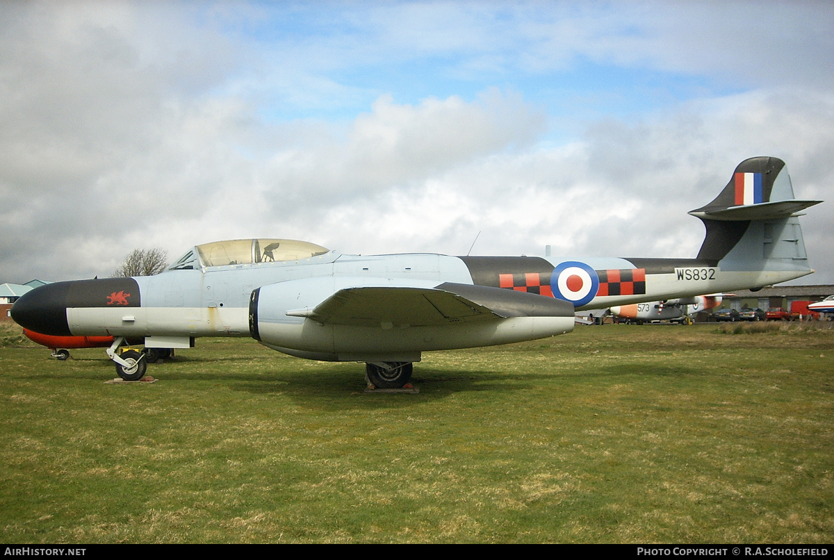 Aircraft Photo of WS832 | Gloster Meteor NF14 | UK - Air Force | AirHistory.net #69787