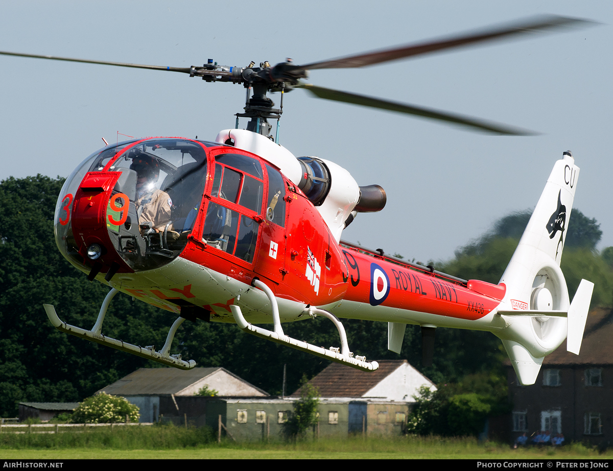 Aircraft Photo of G-ZZLE / XX436 | Aerospatiale SA-341C Gazelle HT2 | UK - Navy | AirHistory.net #69803