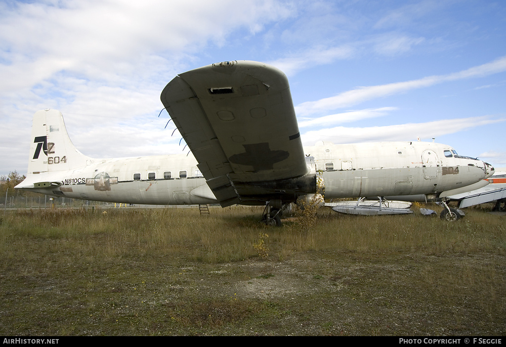 Aircraft Photo of N810CS | Douglas C-118A Liftmaster (DC-6A) | Everts Air Fuel | AirHistory.net #69815