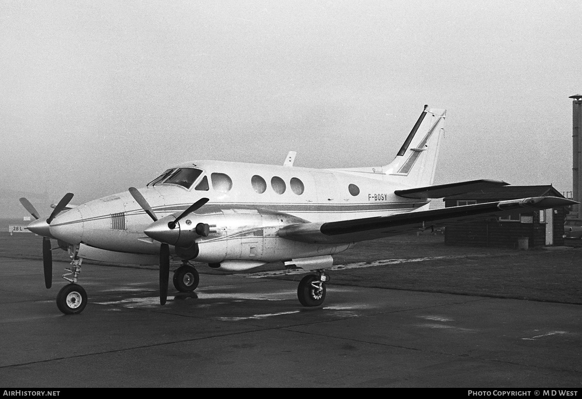 Aircraft Photo of F-BOSY | Beech 65-A90 King Air | AirHistory.net #69818