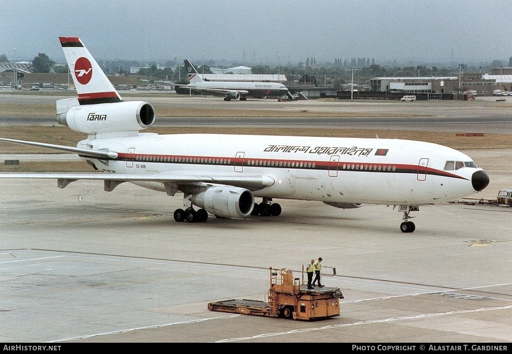 Aircraft Photo of S2-ADB | McDonnell Douglas DC-10-30 | Biman Bangladesh Airlines | AirHistory.net #69821