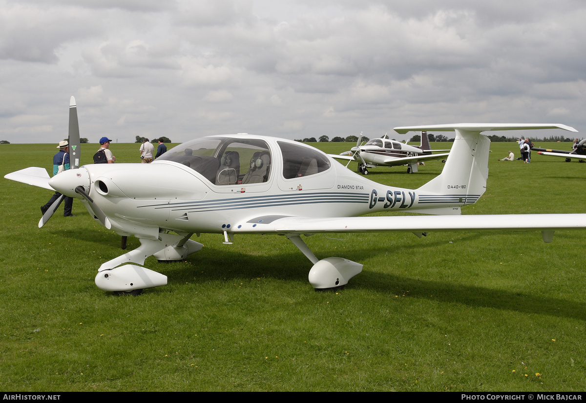 Aircraft Photo of G-SFLY | Diamond DA40-180 Diamond Star | AirHistory.net #69830