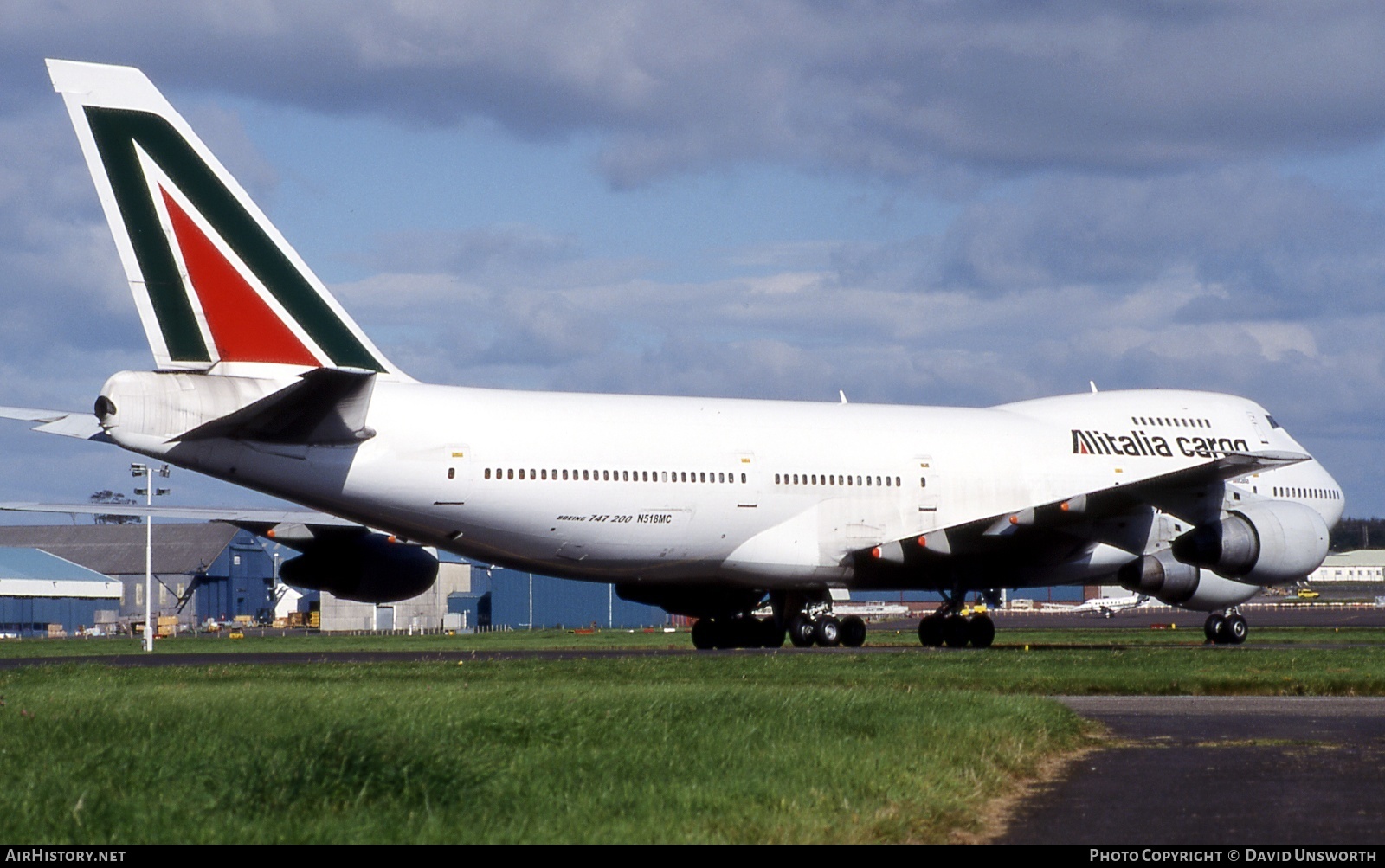 Aircraft Photo of N518MC | Boeing 747-243B(SF) | Alitalia Cargo | AirHistory.net #69838