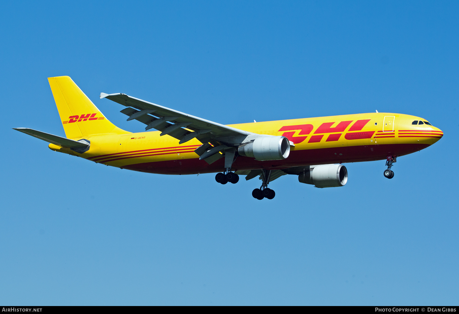 Aircraft Photo of D-AEAO | Airbus A300B4-622R(F) | DHL International | AirHistory.net #69842